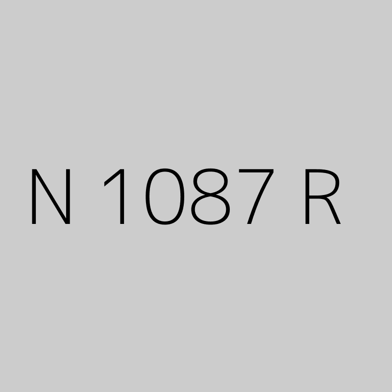 N 1087 R 